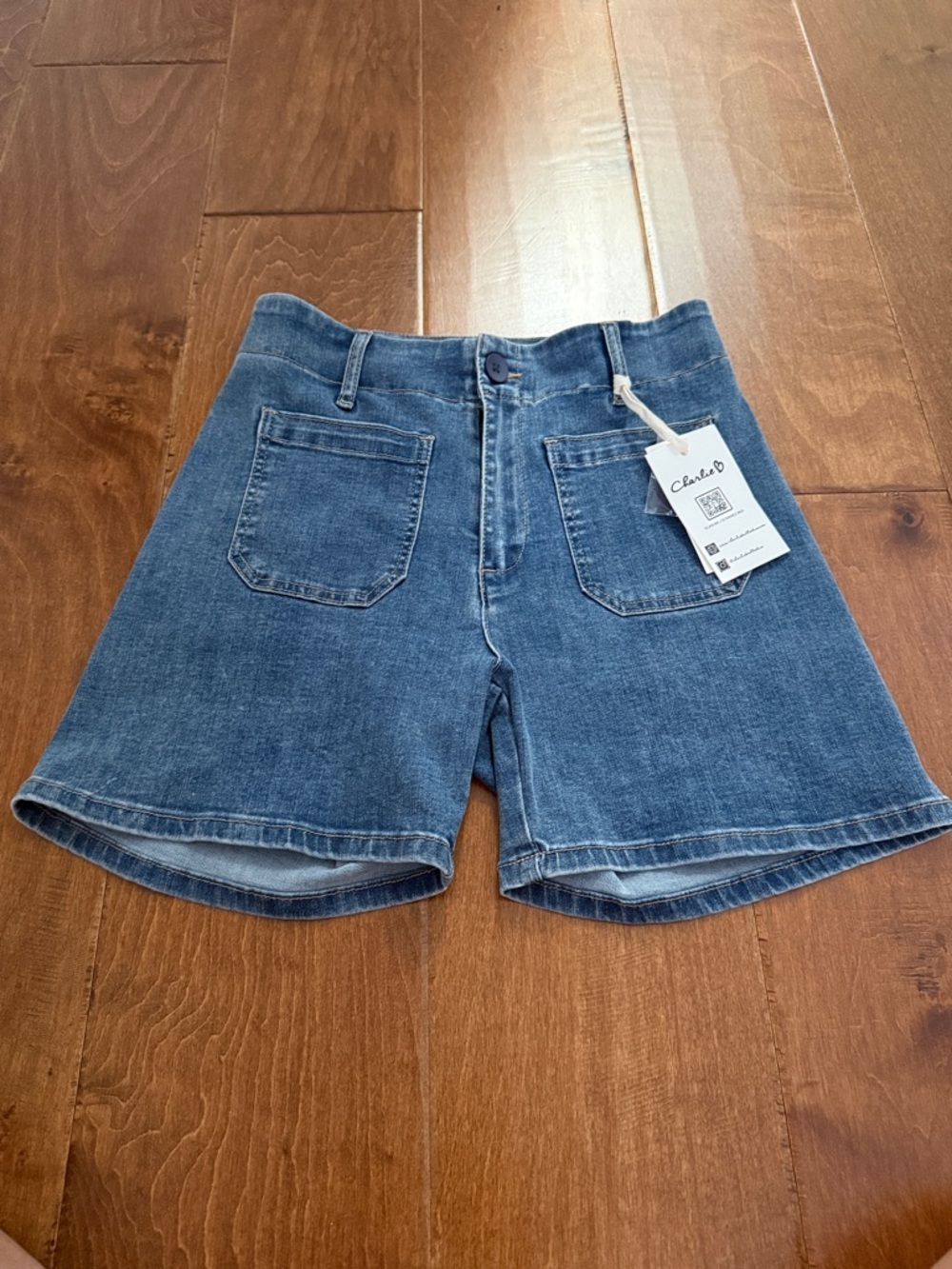 Charlie B Denim Shorts